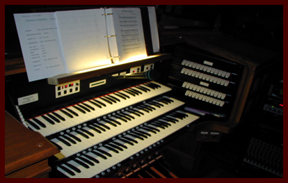 St. Lawrence Church Organ Console